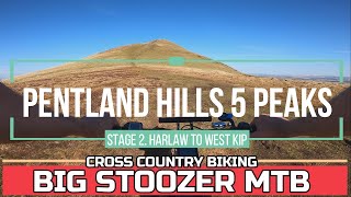 Pentland Hills mtb. 5 Peaks. Stage 2. Harlaw...