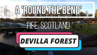 A 'Round The Bend'. Devilla forest mtb. Fife...