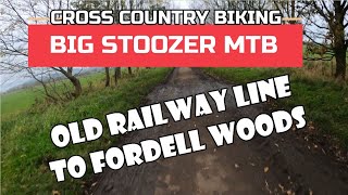 The Old Railway Line To Fordell Woods. mtb...