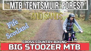 Tentsmuir Forest mtb. Tentsmuir Beach. Ice...