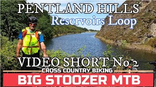 Pentland Hills mtb. Reservoirs Loop. Lothian....