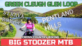 Green Cleugh Glen. Pentland Hills mtb. Video...