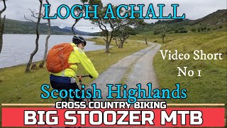 Loch Achall. Ullapool mountain biking....