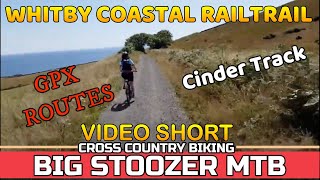 Whitby - Scarborough Coastal Railtrail. Cinder...