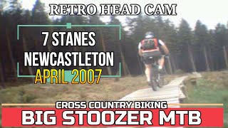 RETRO MTB. HEAD CAM. Newcastleton Forest mtb....
