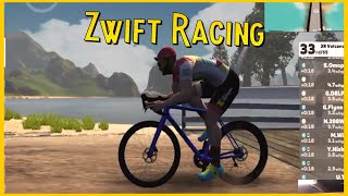 Epic Battle:  GRUELLING 37km Zwift Race with...