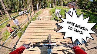 DOWNHILL RACE DOWN THE NEWEST LOAM TRAIL AT...