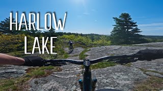 Riding HARLOW LAKE MTB trails in Marquette,...