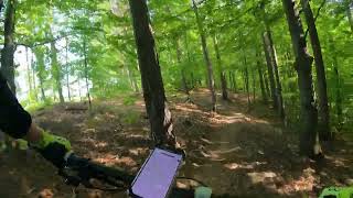 Single Track Jedlina-Zdrój - Czarna i zjazd...