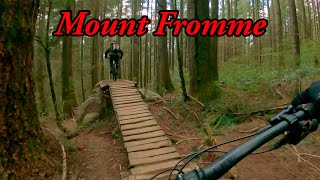 Favourite MTB Loop on Mount Fromme, North...