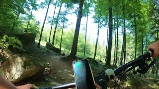 Single track Poświst (sekcja 52) - Pasmo...