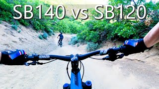 2023 Yeti SB140 vs SB120 Head to Head...