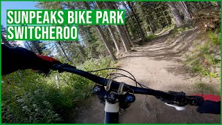 Switcheroo - Sun Peaks Bike Park, Green trail...