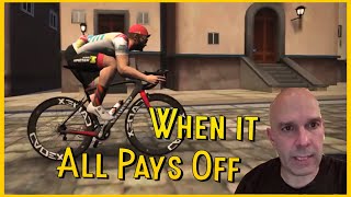 Zwift Race TWIST: Flat Tire, Bike Swap, and a...