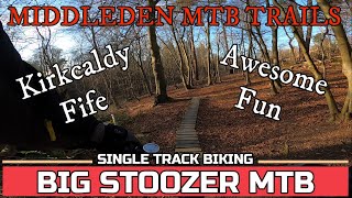Middleden Mountain Bike Trails. Single track...