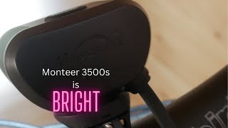 Magicshine Monteer 3500s is BRIGHT