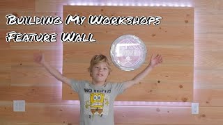 MTB Shop Build / Feature Wall