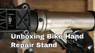 Unboxing Bike Hand Repair Stand