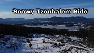 Snowy Tzouhalem Ride