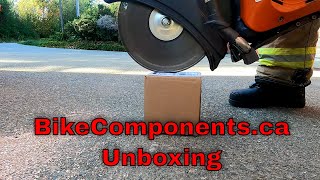 BikeComponents.ca Unboxing(firefighter style)....