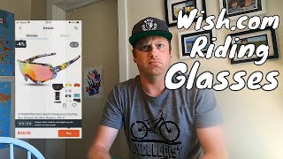 Riding Glasses from Wish.com