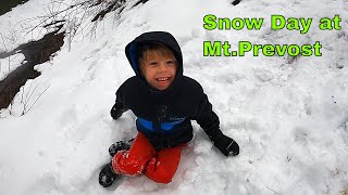 Snow Day at Mt.Prevost