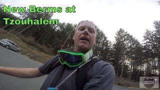 New berms at Tzouhalem