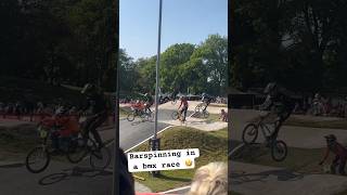 Bar spin in Bmx race national  #bmxrace #bmx...