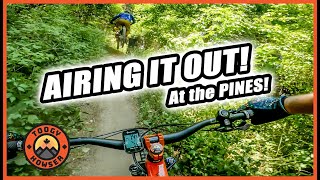 I try to get some AIR at the PINES in Woodstock
