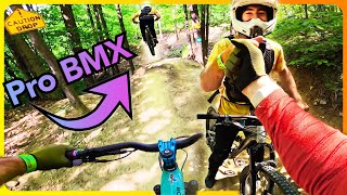 A Pro BMX Rider Rides Highland Mountain Bike Park!