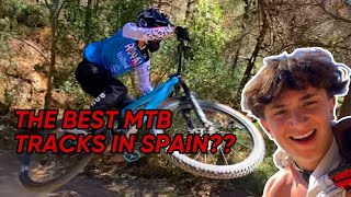 RIDING THE TREK DH TEST TRACK!
