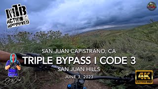 MTB Riding Triple Bypass and Code Three at San...