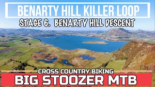 Downhill mountain biking. Benarty Hill mtb....