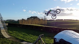 THE BEST MTB TRICK JUMP EVER!! - LEARNING...