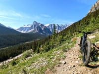 lake louise downhill mountain biking