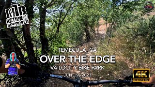MTB Riding Over The Edge, Vailocity Bike Park,...