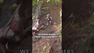 But WHY do they do it? #shorts #enduro