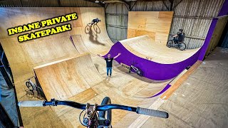 We Ride Matt Jones' Private Skatepark!