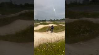 Bmx race, double manual bar spin ‍ #bmxrace...