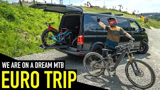 OUR EUROPEAN ROAD TRIP BEGINS HERE// DOWNHILL...