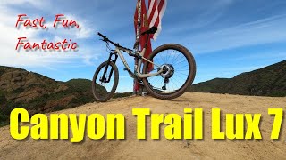 Canyon Trail Lux CF 7 Review | 2023 XC Down...