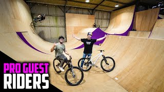 THE FIRST PRO RIDER REACTS TO MY BACKYARD...