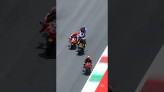 When the slipstream kicks in and the braking...