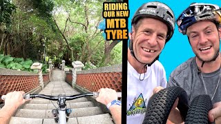 ME AND MATT JONES HAVE CREATED A NEW MTB TYRE...