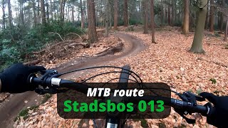 MTB Route Tilburg Stadsbos013 full lap