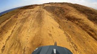 4WD Road Mountain BIking to Greensand beach...