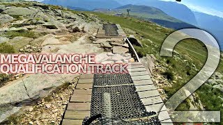 MEGAVALANCHE QUALI TRACK - famous top section