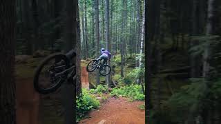 Blasting Through Moon Boot!! #mtb...