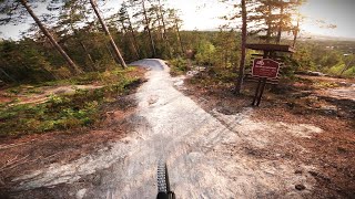 Södra berget bike arena - Draksvansen och...