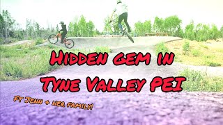 Tyne Valley, PEI has a bike park???